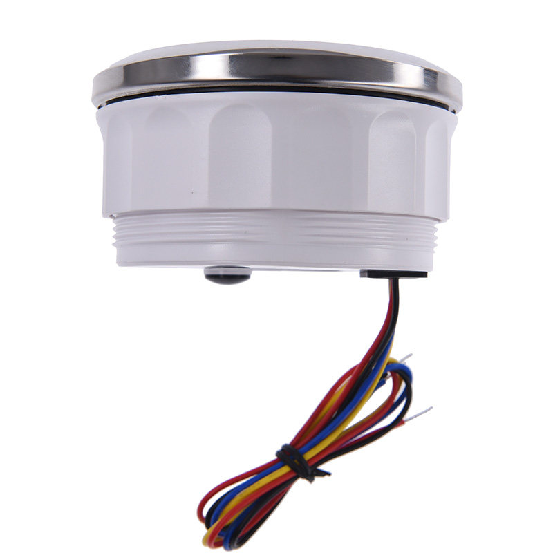 85MM 오토바이 타코미터 0-12000 RPM 12V|24V 범용 방수 및 방진 조절 가능한 속도 비율 타코미터