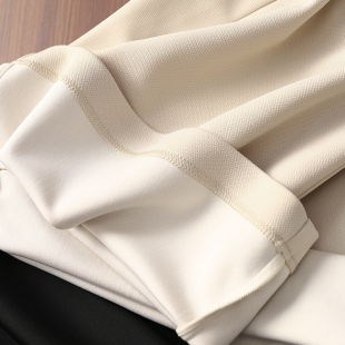 裤 淘么淘 纯色休闲微喇西装 通勤高腰显瘦修身 女早春 品质控bi入