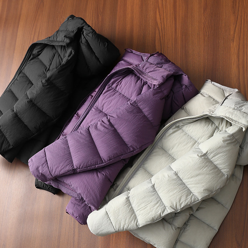 淘么淘 鸟家鹅绒 防水暗纹肌理高蓬松90白鹅绒排骨连帽羽绒服女新,女装/女士精品,羽绒服,淘宝优惠券,粉丝福利购,淘宝优惠卷