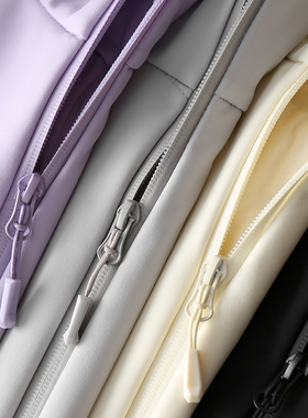 淘么淘 lu风系列 进口95白鸭绒三合一修身户外轻羽绒服连帽外套女