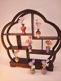 陶瓷拇指盆栽   琉璃摆件 国风摆件 迷你摆件 桌面摆件 车载摆件