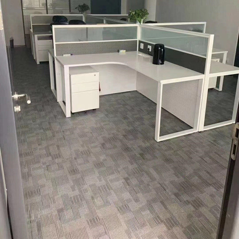 酒店办公室地毯纹PVC地胶培训中心会议厅石塑地板耐磨方块胶地板,家装主材,地板革,淘宝优惠券,粉丝福利购,淘宝优惠卷