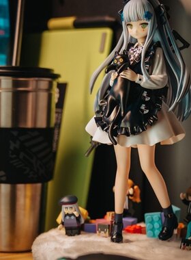 少女前线HK416黑猫的赠礼手办动漫游戏二次元可爱美少女国产摆件