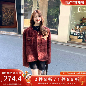 五季家大码女装早春胖mm2024新款法式小香赫本风90白鸭绒羽绒服装
