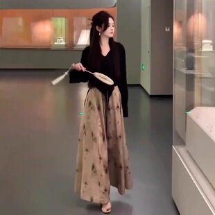 清仓秒杀品牌折扣店专柜女装搭配连衣裙外搭上衣国风短款长袖衬衫