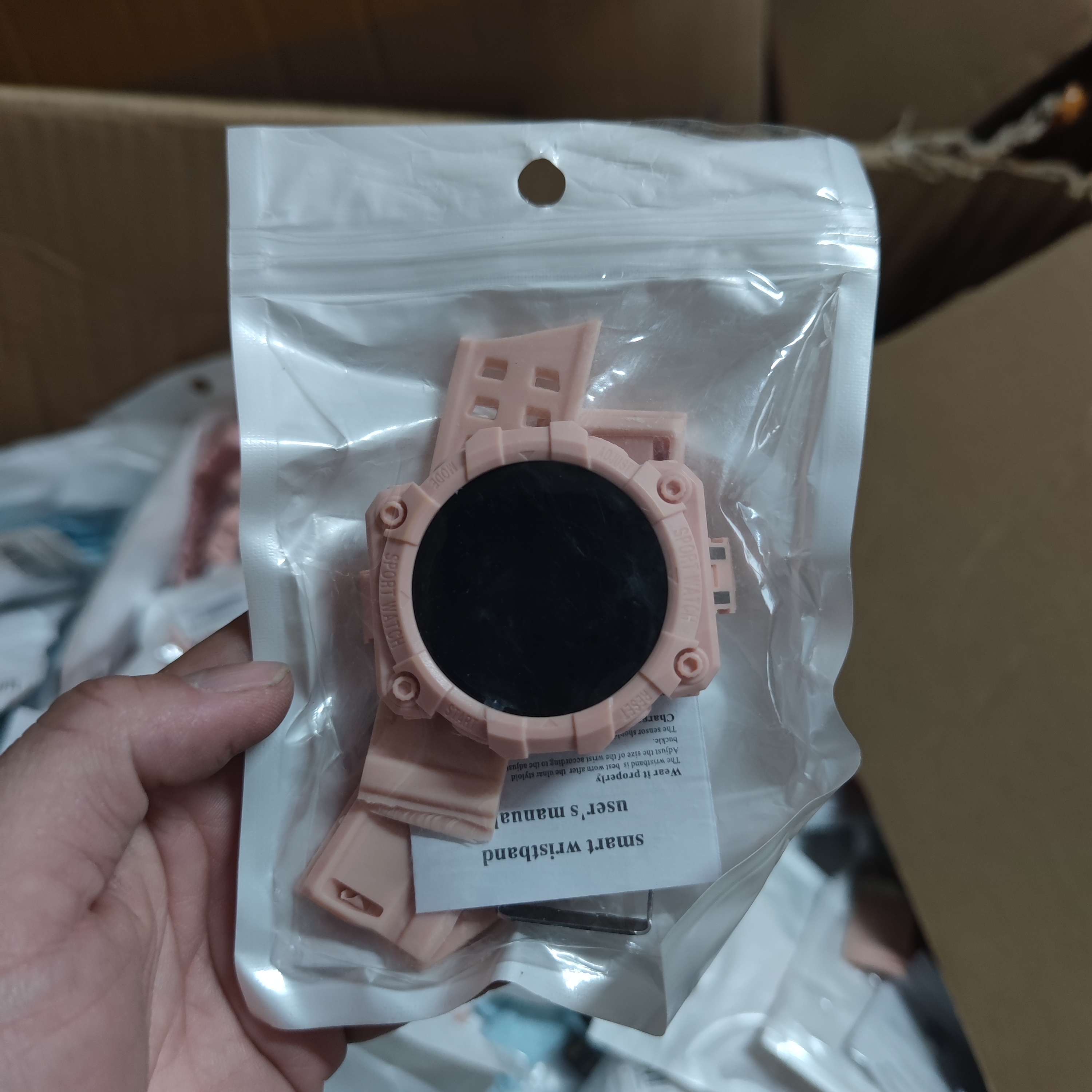 智能手环多功能运动计步闹钟蓝牙手表表带易裂开 不包好坏DIY研究