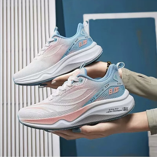 邦特运动鞋女2025春季新款超轻透气网面女鞋跑步鞋软底减震运动鞋