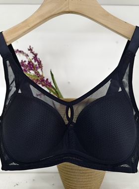 Ce薄无钢圈25新出口韩国原单舒适亲肤抹胸侧收网眼透气女内衣文胸