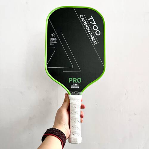 东丽碳纤维16mm匹克球拍t700同款磨砂专业球拍pickleball paddle