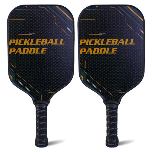 亚马逊碳纤维匹克球拍T300匹克球球拍可UV彩印pickleball paddles