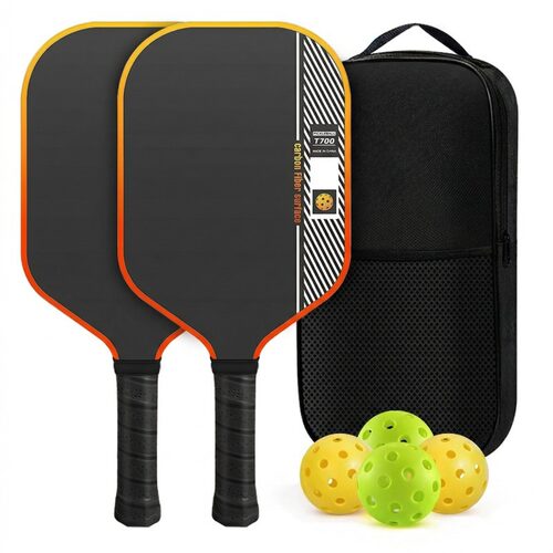 T700 碳纤维匹克球拍跨境专供匹克球套装全套 pickleball 球拍