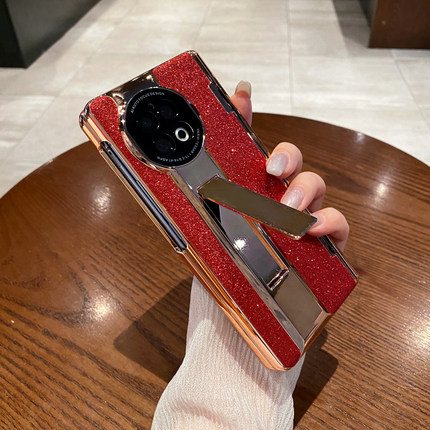 适用Vivoxfold2手机壳xFold2折叠屏V2266A保护套vivo铰链全包防摔硬前膜vovoxfold磨砂vivofold男女x支架fold