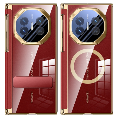 适用华为MateXT手机壳透明支架硬