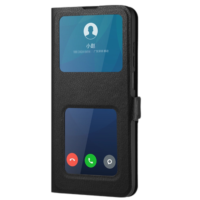 适用oppoA1s手机壳双开窗