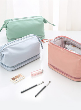 化妆品收纳包女便携2021新款ins口红袋大容量包洗漱袋旅行高级感