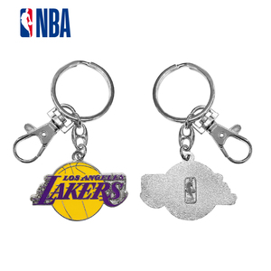 NBA钥匙扣金属挂饰湖人勇士太阳凯尔特人钥匙圈球队挂饰