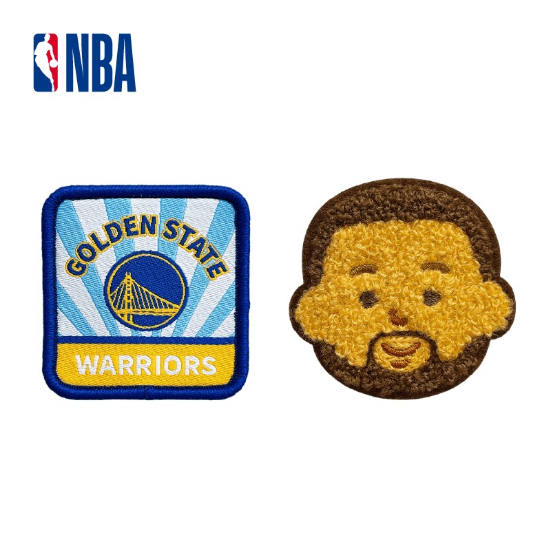 NBA球队球星刺绣徽章贴纸图片