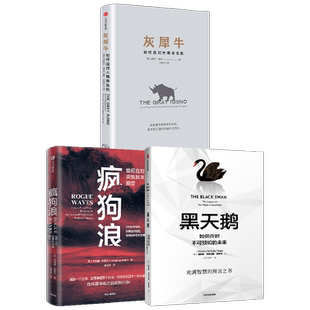 疯狗浪+灰犀牛+黑天鹅 套装3册 米歇尔·渥克 著 经济