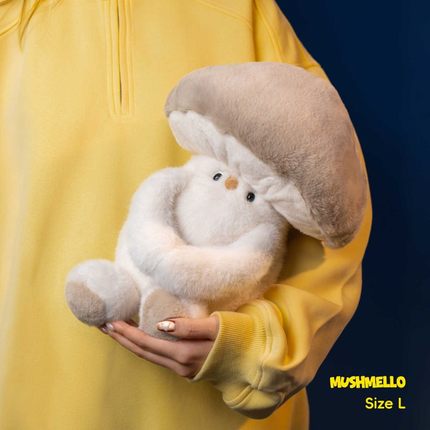 SUNNYMORE棉花糖蘑菇毛绒玩偶系列摩卡可爱安抚玩具 好抱