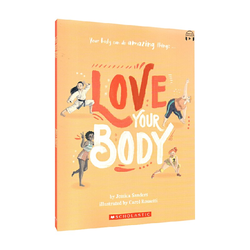 爱自己Learning To Love Your Body With Storyplus 英文原版