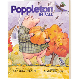 【英文原版 6-8岁】小猪波普尔顿 4 Poppleton 4  秋收的波普尔顿  Poppleton in Fall 分级阅读 章节书 桥梁书