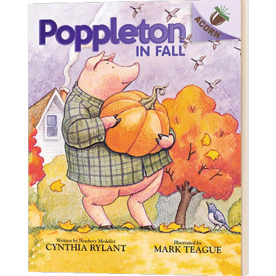 【英文原版 6-8岁】小猪波普尔顿 4 Poppleton 4  秋收的波普尔顿  Poppleton in Fall 分级阅读 章节书 桥梁书