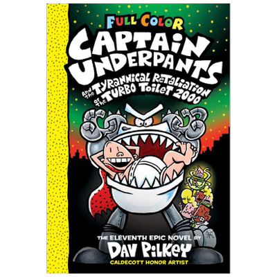 内裤超人队长系列CAPTAIN UNDERPANTS AND TH 英文原版