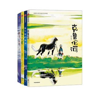 新芽大奖原创儿童文学系列 克鲁伦河 看不见的电波 起飞大鸟 月塘的长歌 儿童文学烧脑情节锻炼思考和推理能力
