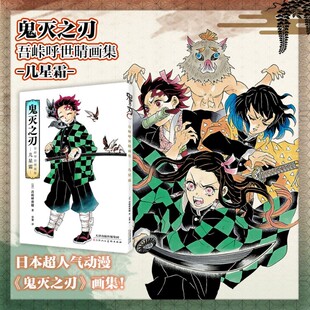 鬼灭之刃 吾峠呼世晴 画集 几星霜 吾峠呼世晴 著 漫画技法