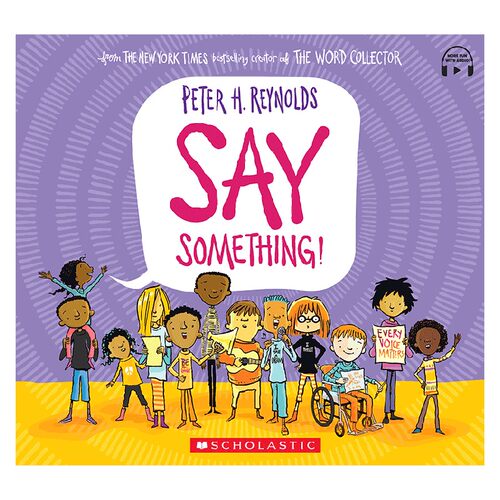 英文原版 Say Something With Audio On Cd And Storyplus 说点什么