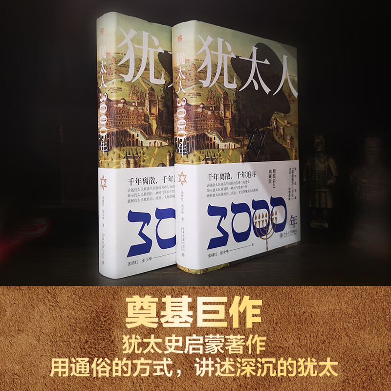 犹太人3000年 张倩红等 著 耶路撒冷三千年译者 呈现犹太民族的荣辱与兴衰 历史