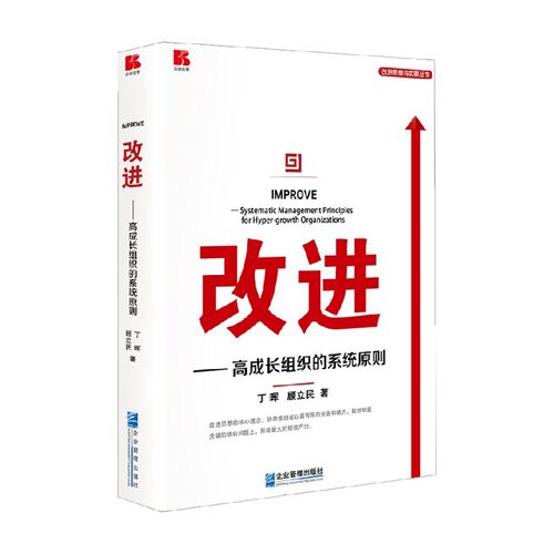 改进 高成长组织的系统原则 丁晖等 著 管理