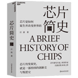 芯片简史 汪波 著 启发未来之作 芯片是如何诞生并改变世界的 了解整个芯片发展史 未来科技发展趋势 文津奖 科学社科科普