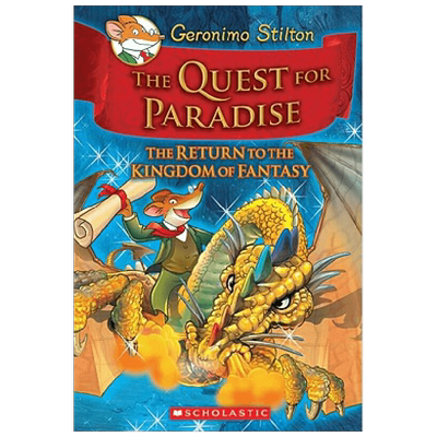 英文原版 GERONIMO STILTON AND THE KINGDOM OF FANTASY 2  THE QUEST FOR PARADISE 老鼠记者在幻想王国2 追求天堂