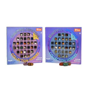 探秘自然 美丽的宝石AB我的收藏地理挖掘寻宝了解自然培养探索收藏兴趣儿童益智科普礼物文创