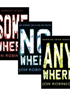 Nowhere Book套装3册 英文原版