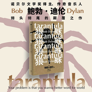 狼蛛 鲍勃迪伦著 奇人轶事 民谣传统 黑人音乐 美国社会文化思想民权运动境况的大杂烩小说