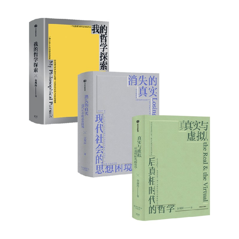 我的哲学探索 真实与虚拟 消失的真实 金观涛 著 哲学 后真相时代的哲学 现代社会的思想困境