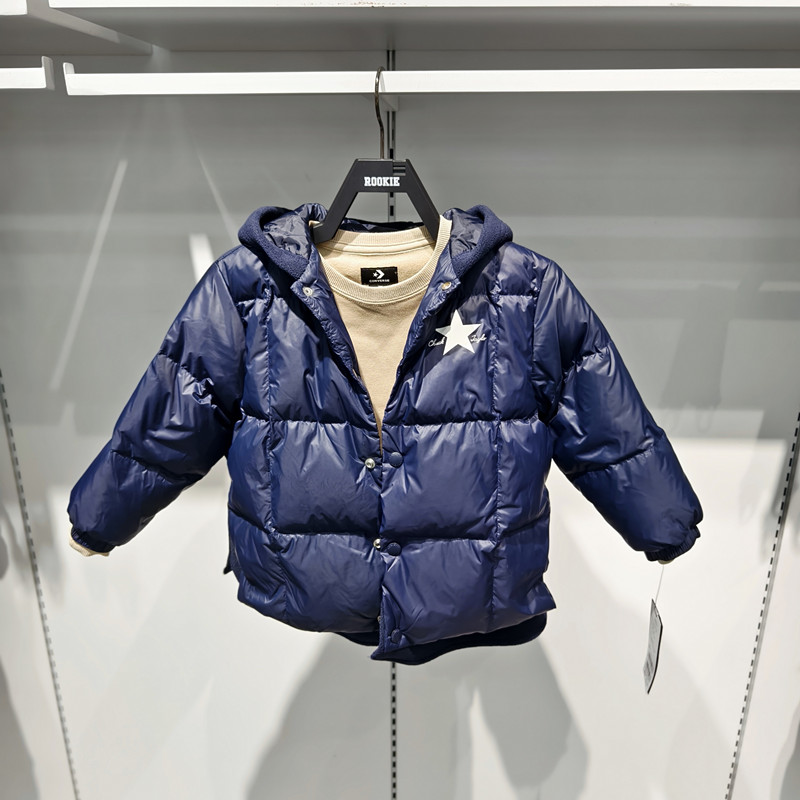 男女童时尚保暖羽绒服外套