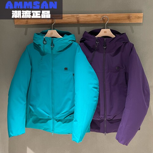可隆KOLON SPORT 25冬季OBLI-K中性款鹅绒冲锋衣羽绒服LUDJ5WT558
