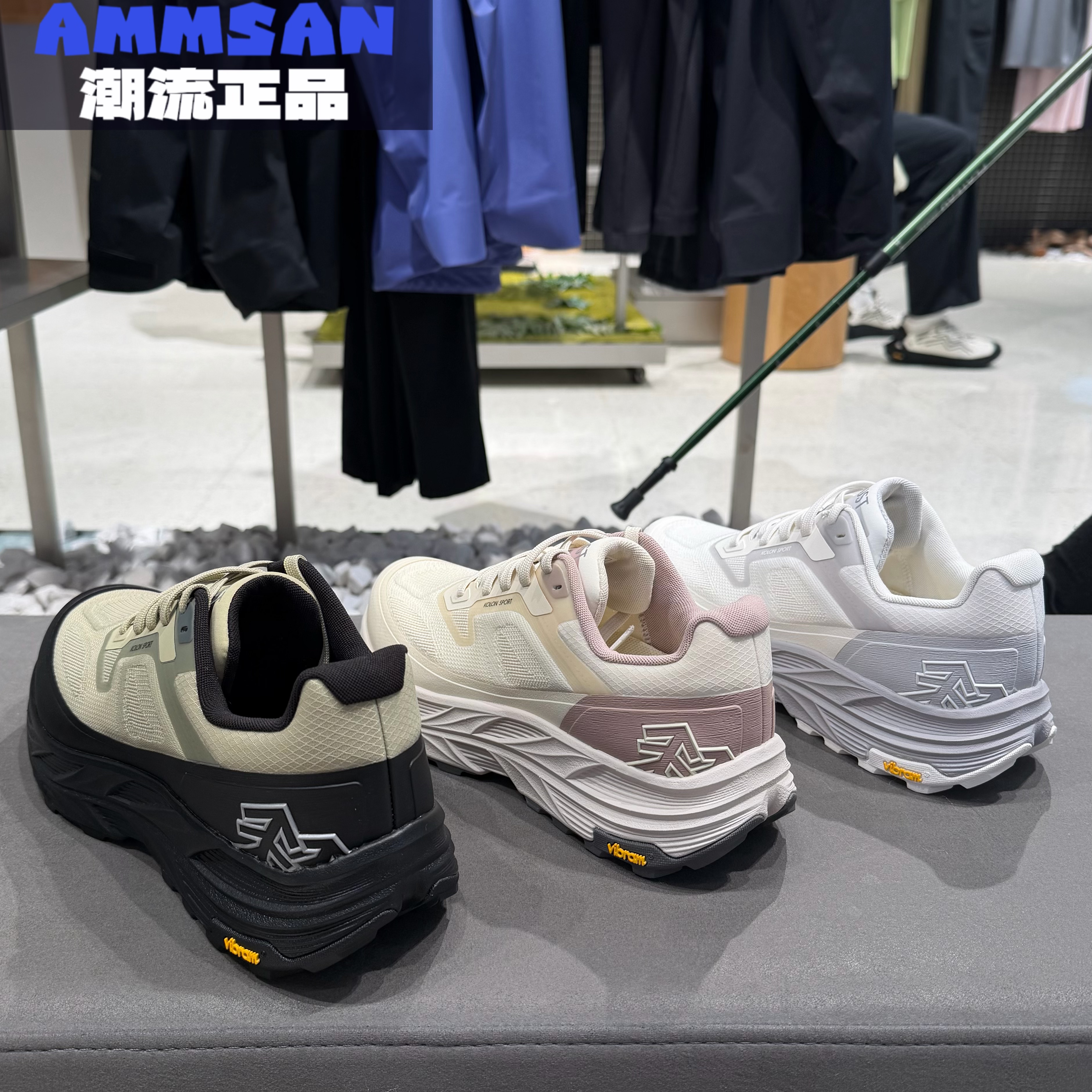 可隆KOLON SPORT KRUST 2.0二代男女同款户外轻量低帮运动徒步鞋