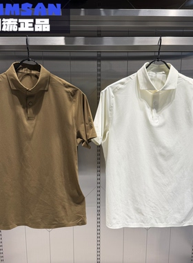 迪桑特DESCENTE男款DUALIS都市通勤速干舒适短袖POLO衫D5231DPS81