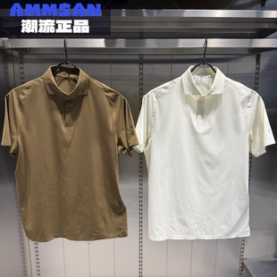 迪桑特DESCENTE男款DUALIS都市通勤速干舒适短袖POLO衫D5231DPS81