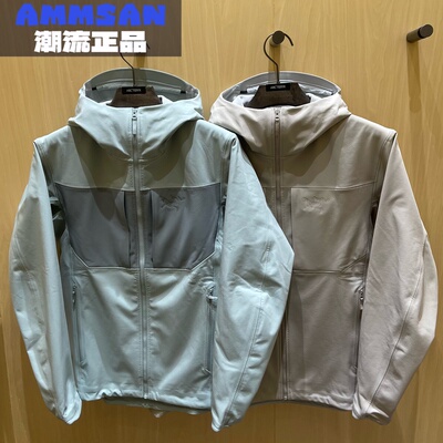 Arcteryx始祖鸟Gamma Mx男款防泼水防风连帽软壳夹克外套X8485