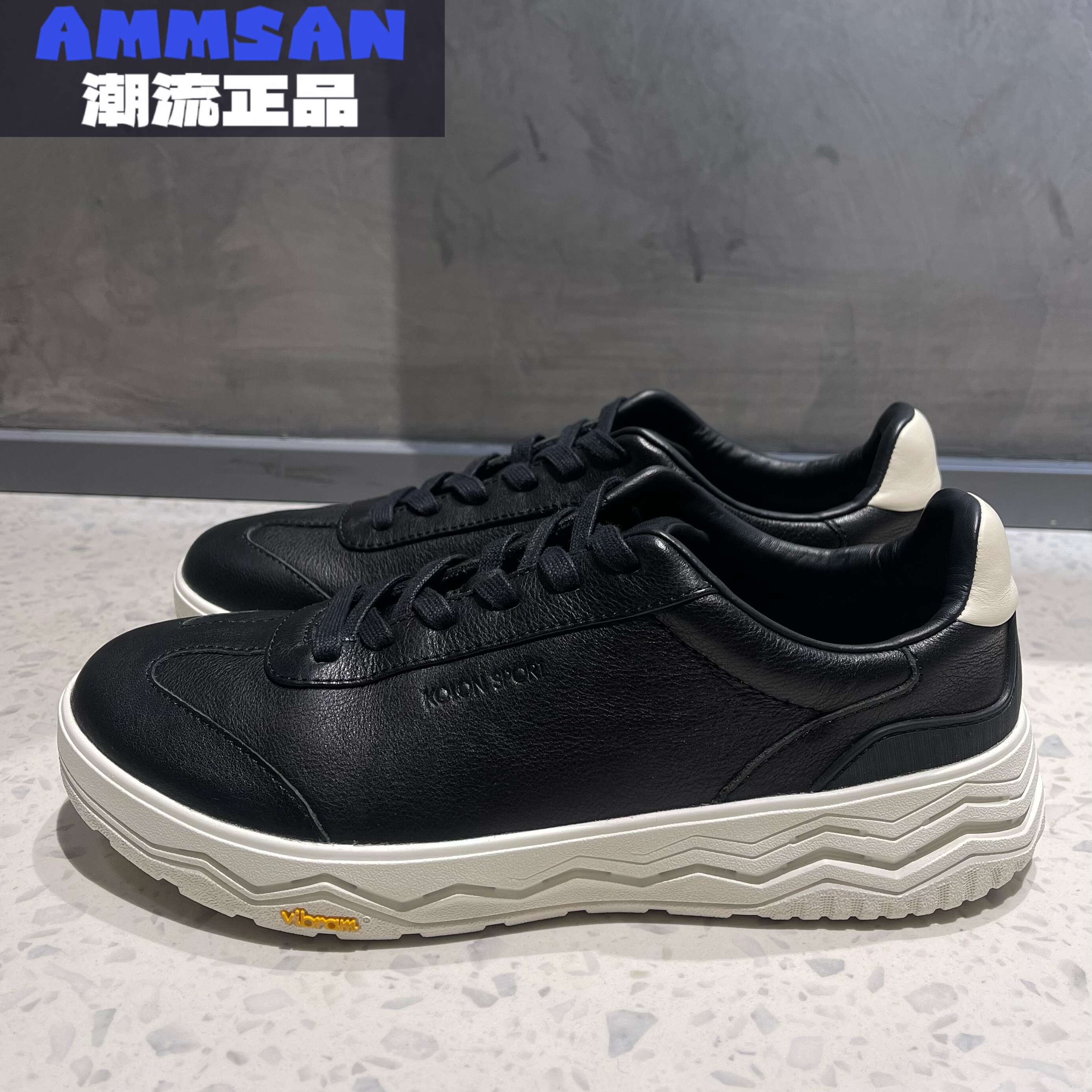 可隆KOLON SPORT男女同款通勤商务差旅耐磨休闲板鞋LUFC5AT412