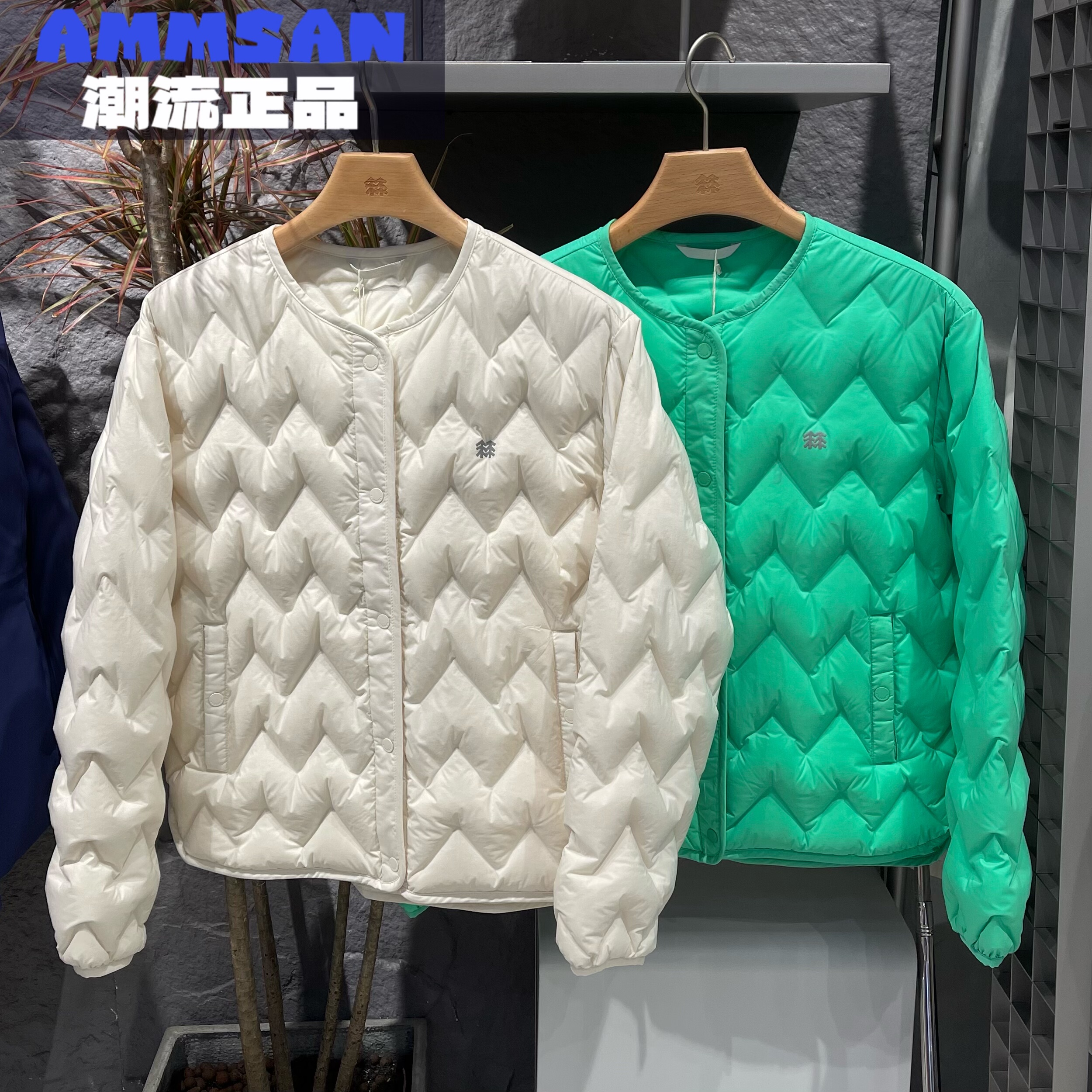 可隆KOLON SPORT女款CAMP户外轻便保暖时尚鹅绒羽绒服LKDJ4WTK22