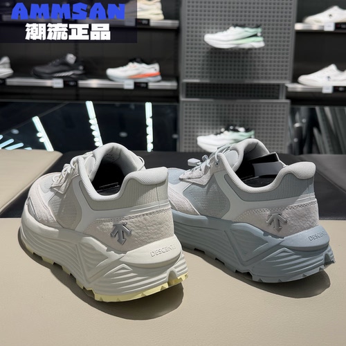 迪桑特DESCENTE女款DUALIS户外通勤百搭舒适增高休闲鞋D5332DSN35