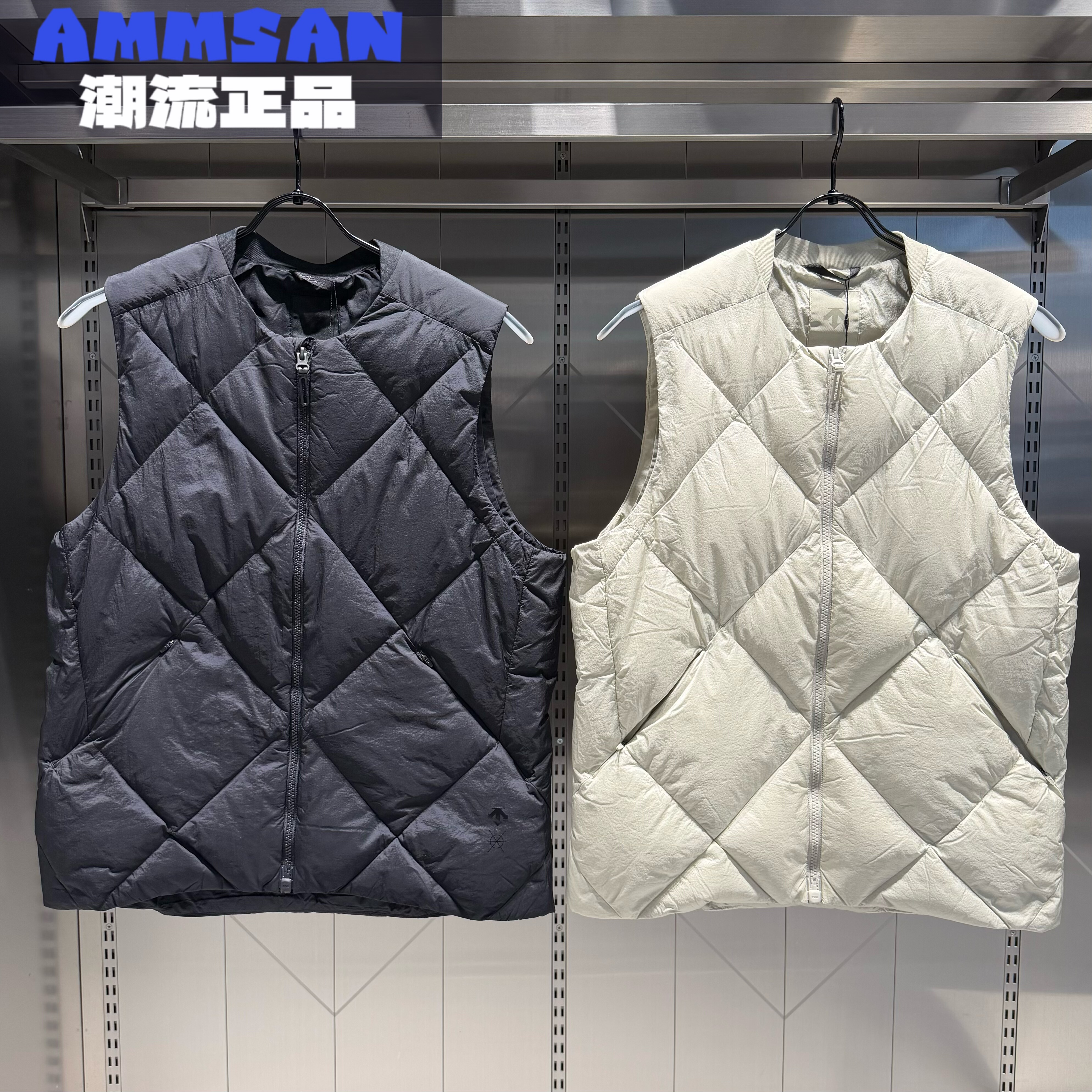 迪桑特DESCENTE男款DUALIS都市通勤百搭保暖羽绒马甲D5131DDV80,运动服/休闲服装,羽绒马甲,淘宝优惠券,粉丝福利购,淘宝优惠卷