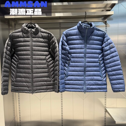 迪桑特DESCENTE男款城市通勤简约保暖轻薄排骨羽绒服D5431SDJ50