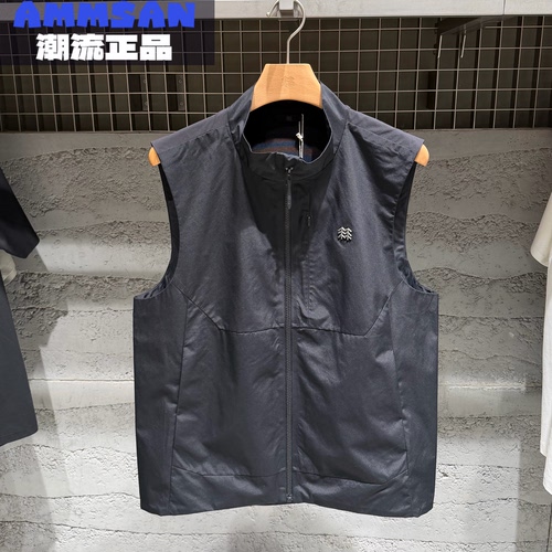 可隆KOLON SPORT 26秋季男款户外防水防风透湿休闲马甲LHVT6AN147